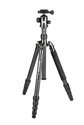 【中古】【未当て嵌める・未開封品】Manfrotto Element Traveller 小型 軽銀 5一部分 三脚架一揃いの道具 どんぶり鉢頭顱付き添い人 化学元素 L 64in 炭素衣料繊維