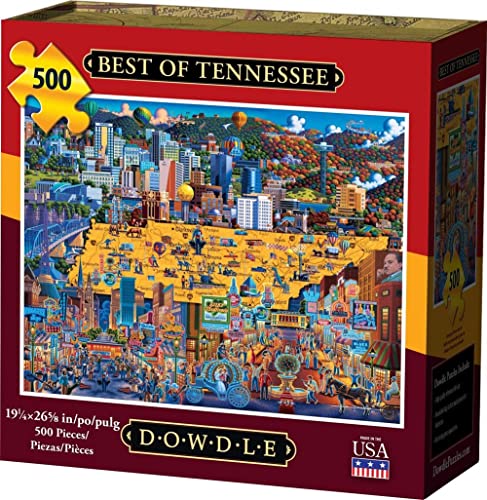 【中古】【未使用・未開封品】Dowdle ジグソーパズル テネシー州ベストオブ 500ピース 24,235円
