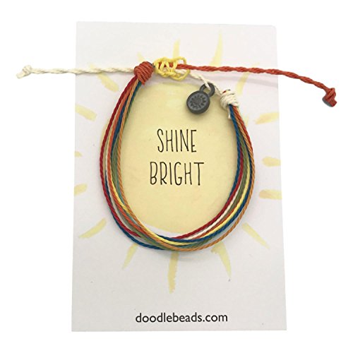 【中古】【未使用・未開封品】Shine Bright Friendshipねじブレスレットワックスコーティングと防水｜AJIMURA-SHOP