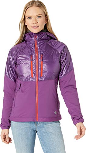 【中古】【未当て嵌める・未開封品】Mountain Hardwear 成人女性用 KOR Strata アルパインパーカー - コスモスパープル - L