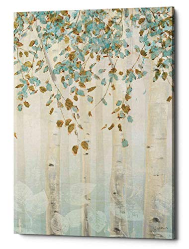 【中古】【未当て嵌める・未開封品】Epicグラフィティ\" Dream Forest II \"" by James Wienes、Giclee帆布壁美術 18\""x26\"" 青み EPIC-CA1826787"