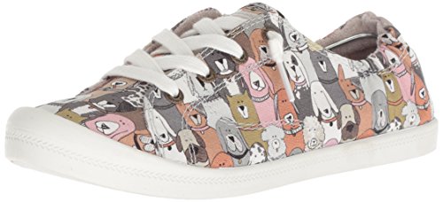 【中古】【未使用・未開封品】Skechers BOBS Women's Beach Bingo-Dog House Party Sneaker, TPMT, 8 M US