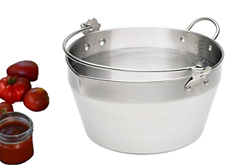 【中古】【未使用・未開封品】自家製ジャムポット ステンレススチール マズリンパン ゼリー&スープ用 缶詰ツール (4.5リットル - 4クォート)｜AJIMURA-SHOP