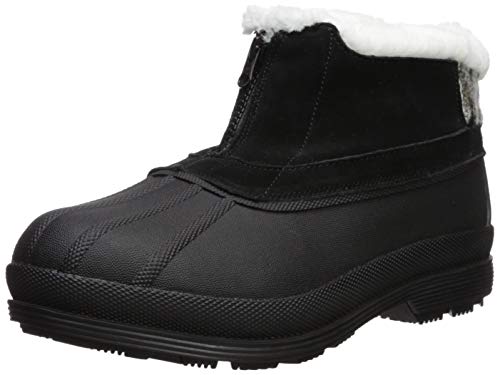 【中古】【未使用・未開封品】[Propet] Women's Lumi Ankle Zip Snow Boot Black/White 7H Wide Wide US