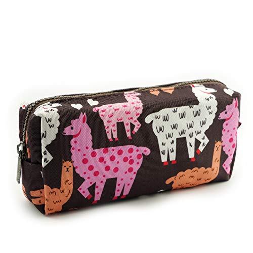 【中古】【未使用・未開封品】lparkin Llama学生スーパー大容量キャンバス鉛筆ケースペンバッグポーチStationary caseメイクアップコスメティックバッグ｜AJIMURA-SHOP