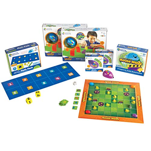 【中古】【未使用・未開封品】Learning Resources Code & Go Robot Mouse Classroom Set (LER2862)|AJIMURA-SHOP
