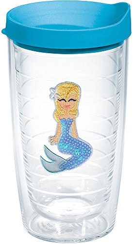 【中古】【未使用・未開封品】Tervis 16オンスブルースパンコールマーメイドTumbler with Lid 16オンストラベルタンブラーブルー|AJIMURA-SHOP