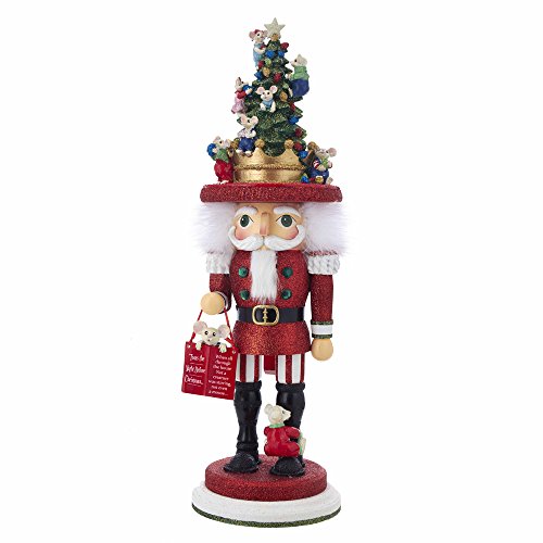 【中古】【未使用・未開封品】Kurt S. Adler 18インチ ハリウッドナイト ビフォア・クリスマス ネズミ くるみ割り人形