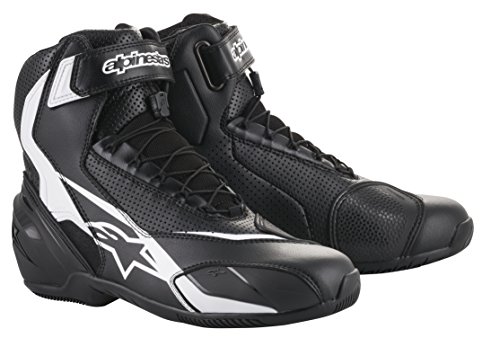 【中古】【未使用・未開封品】Alpinestars SP-1 V2 通気靴 (42) (ブラック/ホワイト)