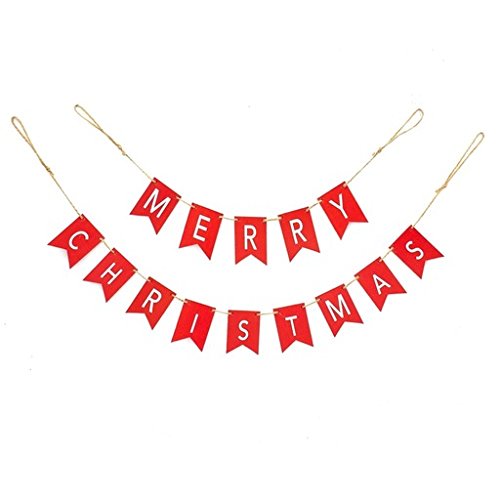 【中古】【未使用・未開封品】KURT ADLER 20-33インチ ペーパー「MERRY XMAS」ガーランド|AJIMURA-SHOP
