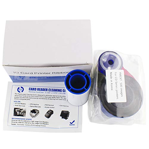 【中古】【未使用・未開封品】カラーリボンキットfor 535000???003?Datacard cp40?cp60?cp80カードプリンタ、YMCKT 500イメージ|AJIMURA-SHOP