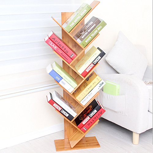 【中古】【未当て嵌める・未開封品】Chai Jia分かりやすい竹Bookshelvesマルチ???Storey寮Children \u0027 s学習者記憶装置仕合わせ書物棚 5 layer