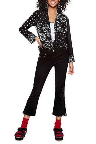 【中古】【未使用・未開封品】Desigual PANTS レディース US サイズ: 34 / UK 16 カラー: ブラック