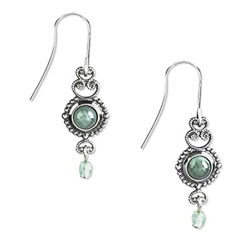 【中古】【未使用・未開封品】シルバーフォレストイヤリング???Adventurine with Dangle｜AJIMURA-SHOP