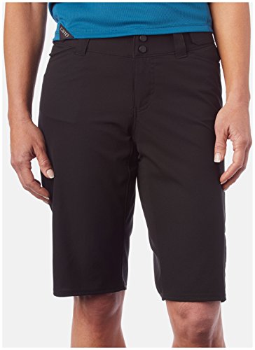 【中古】【未当て嵌める・未開封品】Giro弧線Short with Liner???Women \u0027s 4 黒いこと