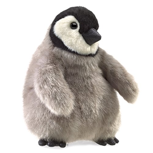 【中古】【未使用・未開封品】Folkmanis Baby Emperor Penguin Hand Puppet