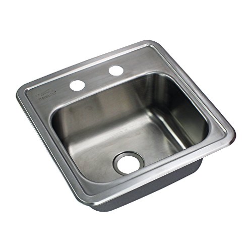 【中古】【未当て嵌める・未開封品】Transolid 勝手もとシンク ステンレス鋼スチール写真 STSB15156-2