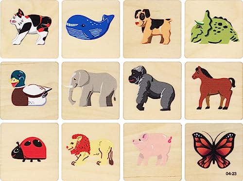 【中古】【未使用・未開封品】Animal Memory Tiles - Made in USA|AJIMURA-SHOP