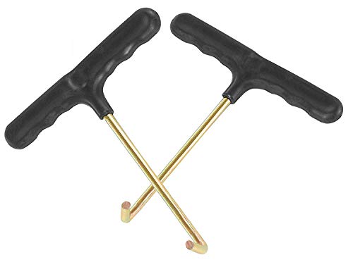 【中古】【未使用・未開封品】Vincilee トランポリン スプリングプルツール (Tフック ) トランポリン スプリングツール 2個パック