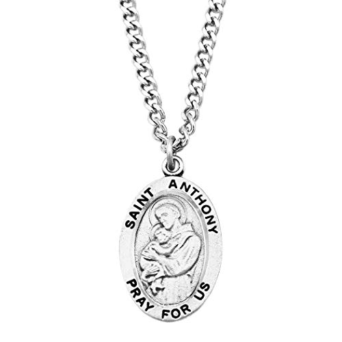 【中古】【未当てはめる・未開封品】Rosemarie Collections 組織宗教聖メダルペンダントネックレス 24in