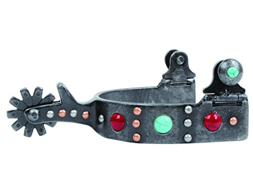 【中古】【未使用・未開封品】(Ladies, Red) - Professional's Choice Stone Dot Spurs