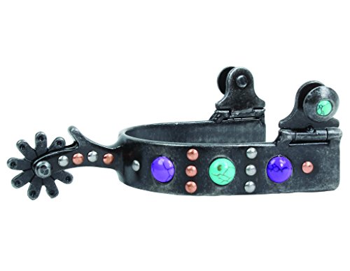【中古】【未当て嵌める・未開封品】(Kids, Purple) - Professional\u0027s Choice Stone Dot Spurs