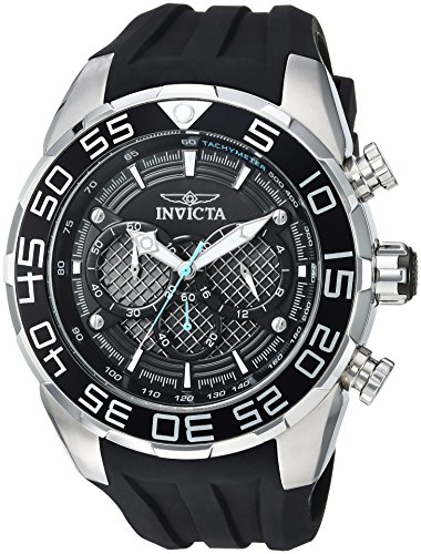 【中古】【未使用・未開封品】Invicta Men's 26314 Speedway Quartz Multifunction Silver, Black Dial Watch｜AJIMURA-SHOP