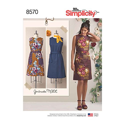 【中古】【未使用・未開封品】Simplicity Creative Patterns US8570U5 ドレス、U5 (16-18-20-22-24)｜AJIMURA-SHOP