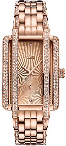 【中古】【未使用・未開封品】JBW ダイヤモンド Women's Stainless Watch - MINK ピンクゴールド