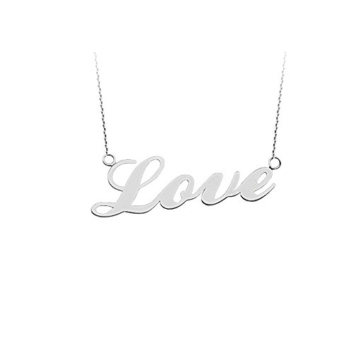 【中古】【未使用・未開封品】Loveネックレス、14?KTゴールドLoveネックレス18?"インチ|AJIMURA-SHOP