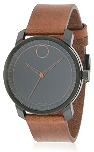 【中古】【未使用・未開封品】Movado 3600489 大胆なブラックダイヤル メンズ腕時計|AJIMURA-SHOP