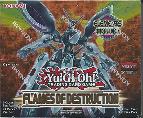 【中古】【未使用・未開封品】遊☆戯☆王TCG : Flames破壊のブースター表示｜AJIMURA-SHOP