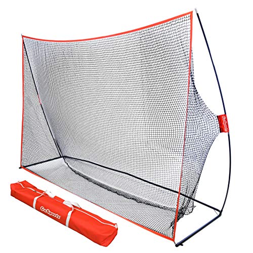 【中古】【未使用・未開封品】GoSports ゴルフ練習用ヒッティングネット - 巨大な10フィート x 7フィートまたは7フィート x 7フィートから選択 - 屋内または屋外で使用できる