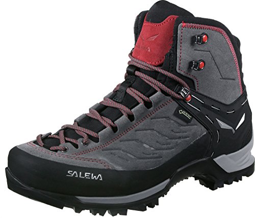 【中古】【未当て嵌める・未開封品】Salewa Mountain Trainer Mid GTX 山歩きブーツ - メンズ 濃灰色/パパヴェロ 11.5