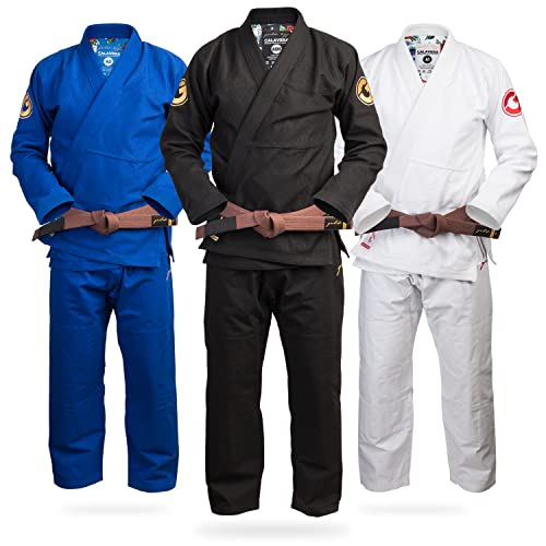 【中古】【未当て嵌める・未開封品】ゴールドBJJ Jiu Jitsu Gi???Ultra StrongゴールドWeave割り増し金御召しもの???IBJJF Competition聞きとどけるUniform A3 黒いこと