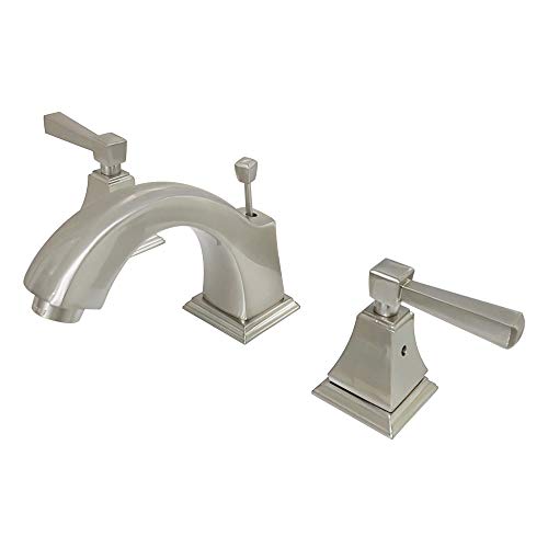 【中古】【未当て嵌める・未開封品】Kingston Brass FSC4688DL コン吊りひも広広とした洗面所水道の栓 吐水口5-3/16in 無光沢Ni
