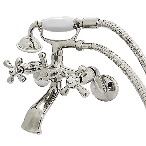 【中古】【未使用・未開封品】Kingston Brass ヘリテージシンク蛇口 7-3/16\" Spout Reach KS266PN 1