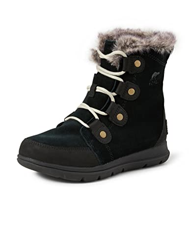 【中古】【未使用・未開封品】Sorel エクスプローラージョアン ブーツ US サイズ: 10 カラー: ブラック｜AJIMURA-SHOP