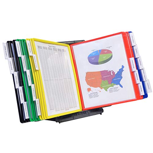 【中古】【未使用・未開封品】Ultimate Office adjustaview 20-pocketデスク参照オーガナイザー