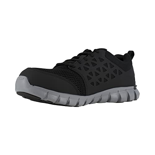 【中古】【未使用・未開封品】[Warson] Reebok Work Men's Sublite Cushion Work EH Black Synthetic 12 EEEE US