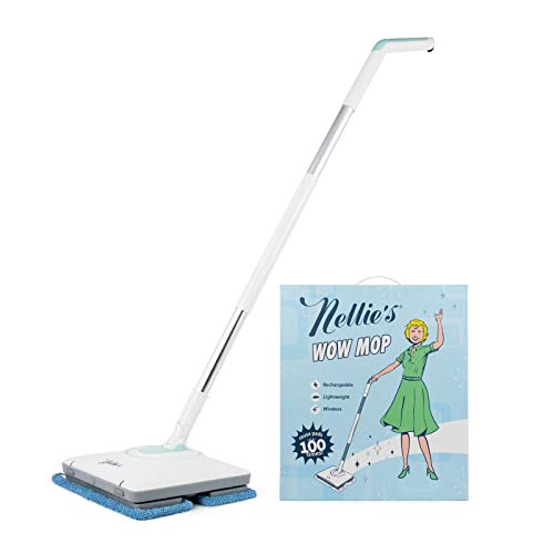 【中古】【未当て嵌める・未開封品】Nellie\u0027s Wow Mop- コードレス 軽さ 申し受ける式