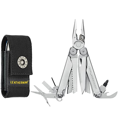 【中古】【未使用・未開封品】LEATHERMAN(レザーマン) マルチツール WAVE +(ウェーブプラス) ナイロンケース付き 米国正規品 [並行輸入品]