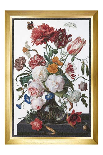 【中古】【未当てはめる・未開封品】Thea Gouverneur Still Life w/Flowers On Aida（18カウントクロスステッチキット