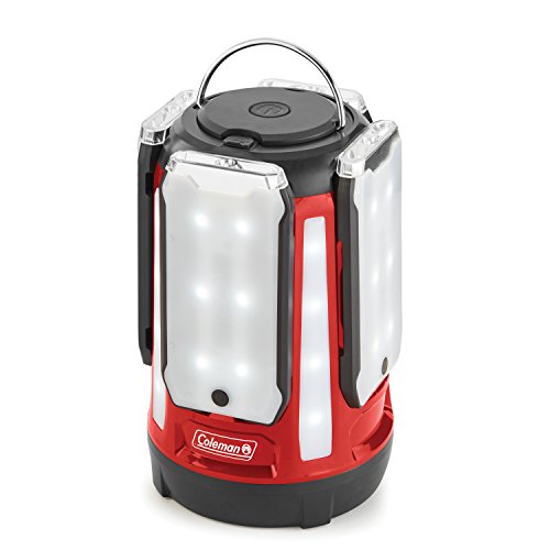 【中古】【未当て嵌める・未開封品】電話を掛けるマン(Coleman) クアッドマルチパネルランタン 800lm むき出し蓄電池式