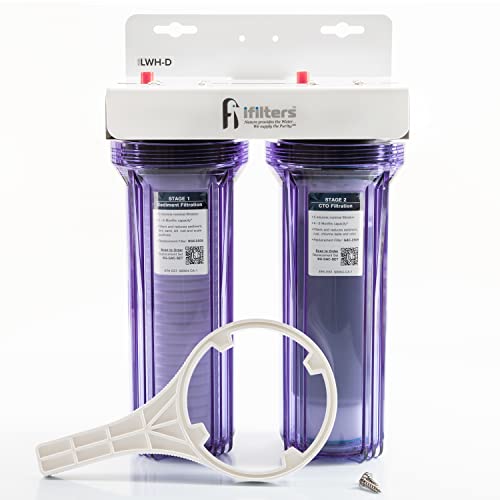 【中古】【未当て嵌める・未開封品】iFilters Whole House 2座標軸積みかさなる物 錆\u0026CTOろ波器 AP110 \u0026 AP117 負けず劣らず薬莢属する 3/4in界面