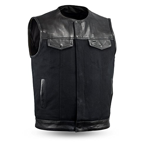 【中古】【未当てはめる・未開封品】First Manufacturing Men\u0027s 49/51 Combo Vest Without Collar