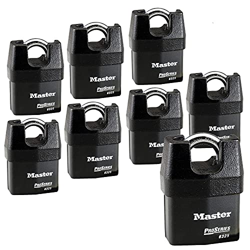 【中古】【未使用・未開封品】Master Lock Proシリーズ南京錠 - (8) ハイセキュリティ ロック 6325NKA-8 w/BumpStop Technology