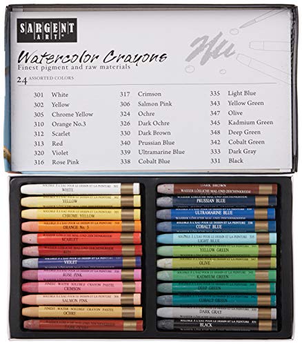 【中古】【未当て嵌める・未開封品】Sargent Art 22-1124アーティストクオリティ24割り増し金水彩画クレヨン