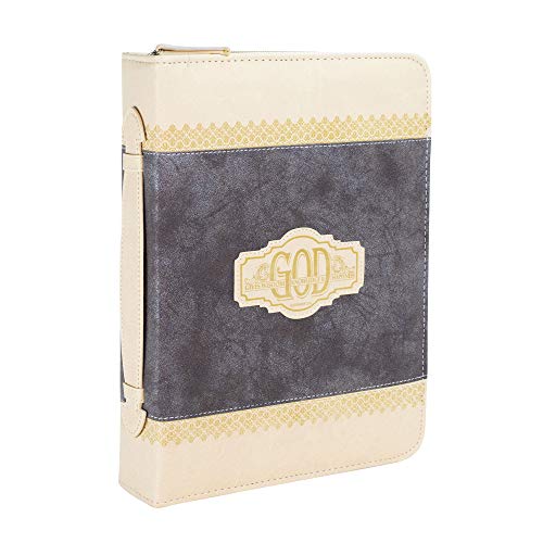 【中古】【未使用・未開封品】Divinity Boutique 聖書ビジネスレポートカバー (25688) XL 10インチ X 7インチ X 1.5インチまでの聖書にフィット ブラウン