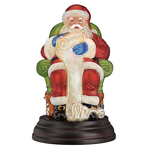 【中古】【未使用・未開封品】Old World Christmas 529778サンタChecking His List 2018